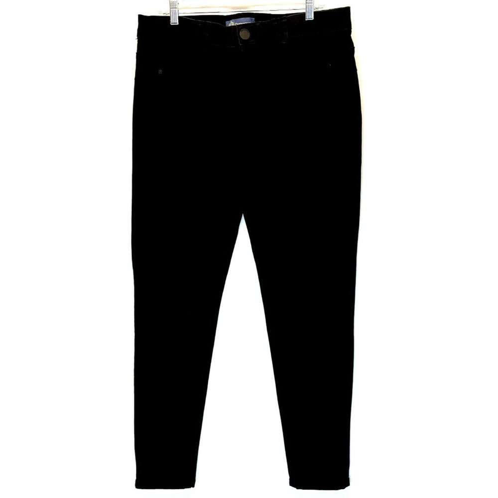 Democracy Ab Solution Womens Size 16 Jeans Bootcut Black Denim Slimming Stretch